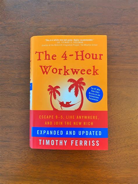 Book Review: “The 4-Hour Workweek” by Timothy Ferriss – Justin Zhuo Yan Hé