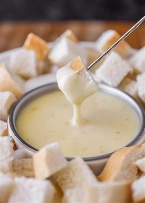 Cheese Fondue {Made in Minutes!} | Lil' Luna