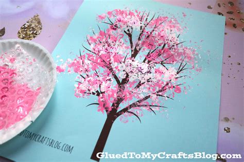 Cherry Blossom Tree Kids Craft Ideas