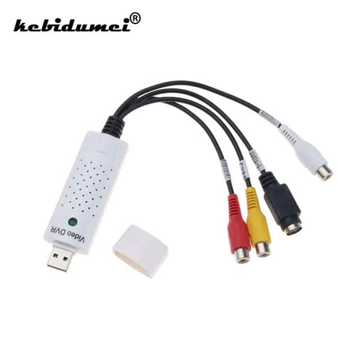 kebidumei USB 2.0 to RCA Cable Adapter Converter For Audio S Video ...