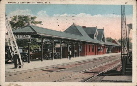 Railroad Station Mount Kisco, NY Postcard