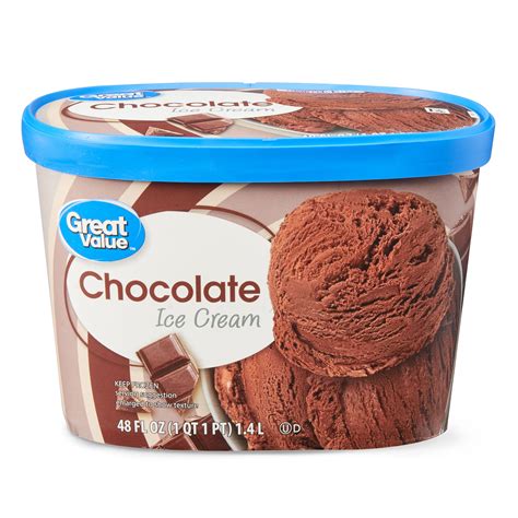 Great Value Ice Cream, Chocolate, 48 Fl Oz – Walmart Inventory Checker – BrickSeek