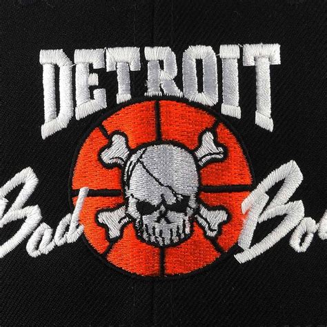 Detroit Bad Boys Authentic Men's Snapback Cap - Vintage Detroit Collection