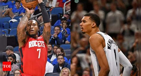 NBA 2023/24, San Antonio Spurs vs Houston Rockets: What to expect? | NBA News - Times of India