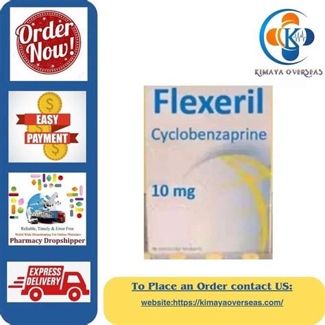 Flexeril Tablets at Rs 55/stripe | Flexeril Muscle Relaxant in Nagpur ...