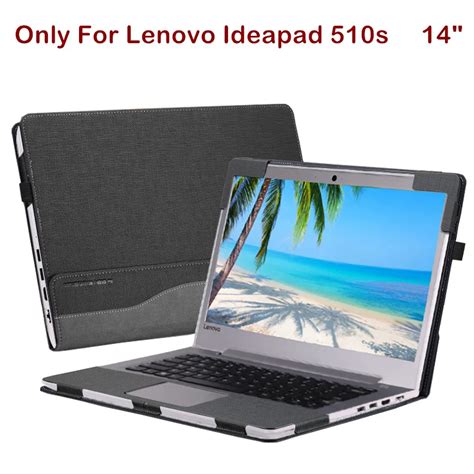 Detachable Cover For Lenovo Ideapad 510s 14 Inch Laptop Case Notebook Sleeve Creative Design PU ...