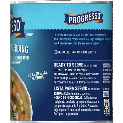 Progresso Soup, Italian-Style Wedding (18.5 oz) from Tony's Fresh ...