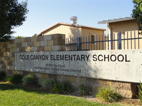 Murrieta's Cole Canyon Elementary API Score Among State's Top 10 Percent | Murrieta, CA Patch