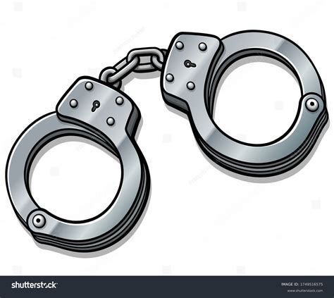 Cartoon handcuffs Images, Stock Photos & Vectors | Shutterstock