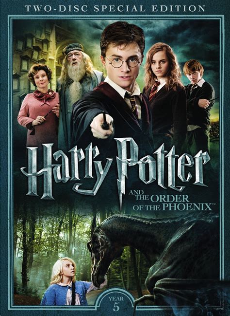 Harry Potter Order Of The Phoenix Dvd Cover