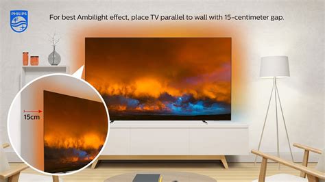 How to position your TV to get the best Ambilight effect? | Planning to ...