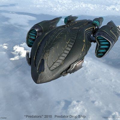 ArtStation - Predator, Nikita Siemens | Space ship concept art ...