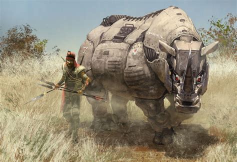 Anti-poaching illustrations inspired by one artist’s love for animals, mecha and robotics - Robohub