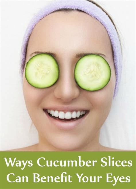 7 Ways Cucumber Slices Can Benefit Your Eyes | Oogmaskers ...