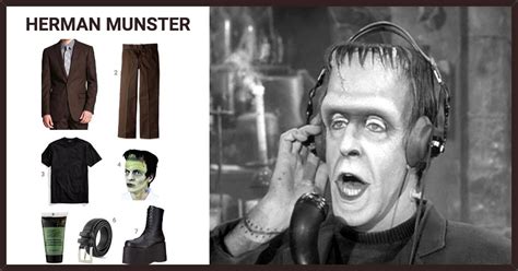 Dress Like Herman Munster Costume | Halloween and Cosplay Guides