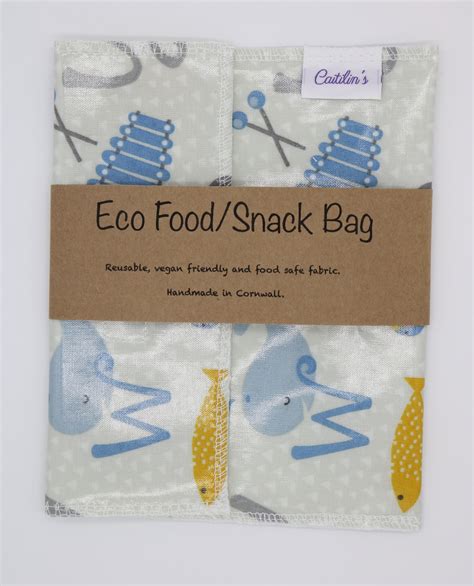 Eco Food Snack Bag in Fish Design — Caitilin's