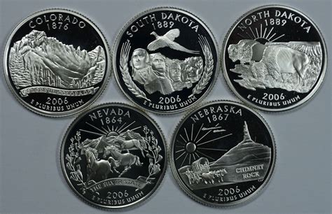 2006 S State quarters silver proof set - State Quarters (1999-2008)