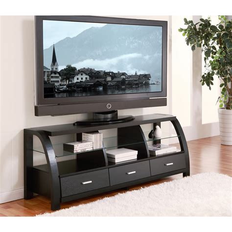 Furniture of America Grove Black 60-inch 3-drawer TV Entertainment ...