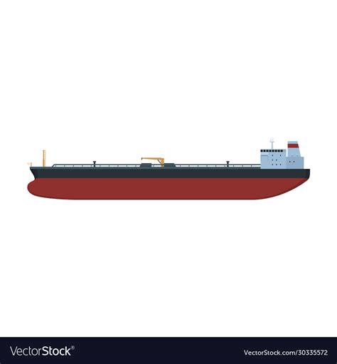 Barge iconcartoon icon isolated Royalty Free Vector Image