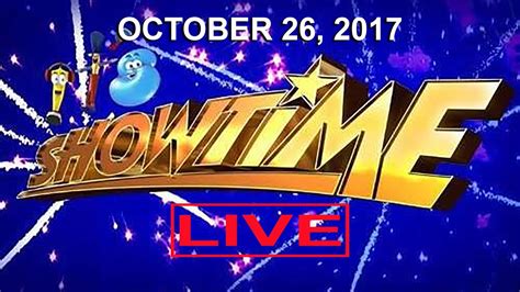 World's Trending Portal: Watch ABS-CBN It's Showtime LIVE October 26, 2017