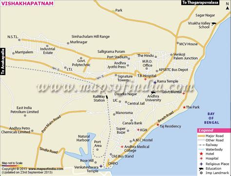 City Map of Visakhapatnam | City map, Map, City