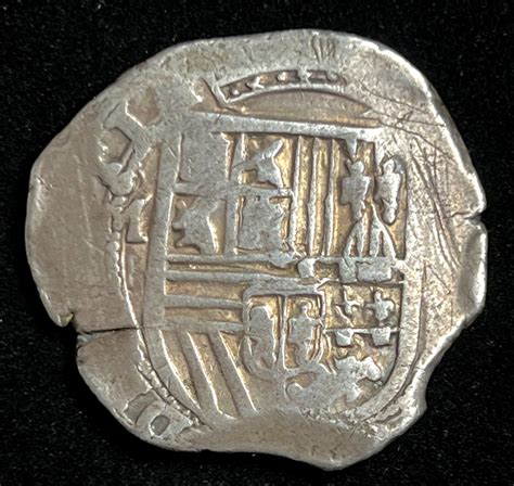 Beautiful Spanish Colonial 1556-1598 Mexico 8 reales Cob | Commodore Coins & Collectibles, Ltd.