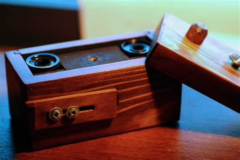 handmade wooden pinhole camera | Pinhole camera, Handmade wooden, Wooden