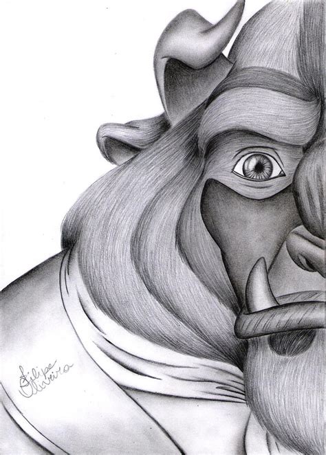 Beast Disney by filipeoliveira on DeviantArt