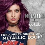 Schwarzkopf Got2b Metallics Permanent Hair Color, M69 Amethyst Chrome ...