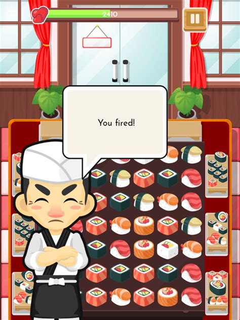 🕹️ Play Sushi Chef Game: Free Online Sush Match 3 in a Row Video Game ...