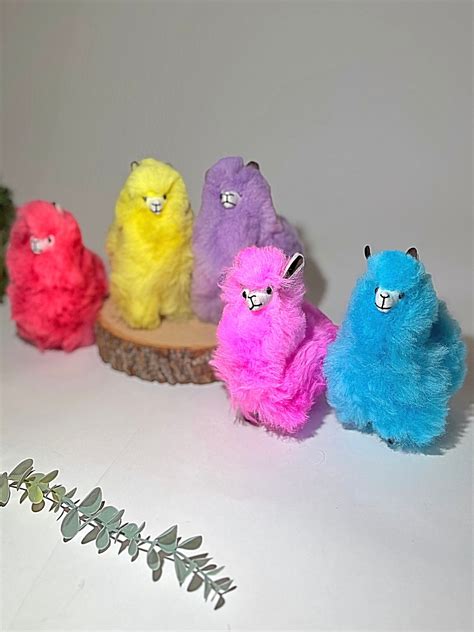 Mini Paka Stuffed Alpaca Stuffed Animal, 6 Small Alpaca Toy, Andean Toy ...