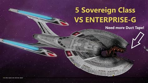 5 Sovereign Class VS Enterprise G | 2 Battles | Interesting Results ...