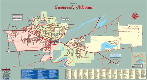 Greenwood City Map