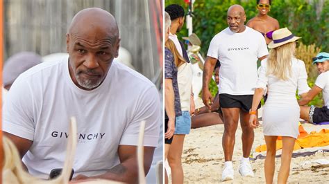 Mike Tyson spotted relaxing at luxurious Nikki Beach resort on St Barts ...