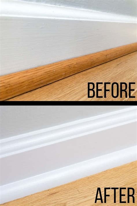 How to Paint Baseboards Like a Pro in 2020 | Painting baseboards, Baseboards, Narrow hallway ...