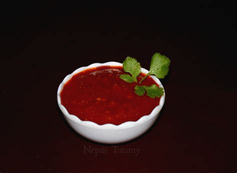 Nepali Tummy!!: Spicy Dipping Sauce for Momo (Momo ko Piro Achar) Recipe!!