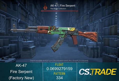 AK-47 | Fire Serpent ⭐️ CS2 Skin