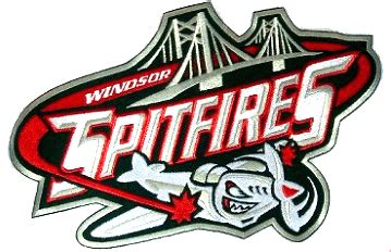 Windsor Spitfires Logo - Alternate Logo - Ontario Hockey League (OHL) - Chris Creamer's Sports ...