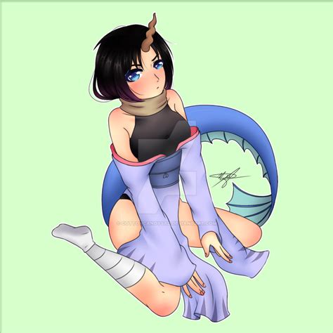 Elma - Dragon Maid (FANART) by CottonCandySad on DeviantArt