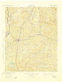 1944 Map of Creedmoor, NC — High-Res | Pastmaps