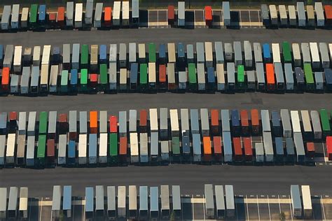 Contain Thyself | Overhead view of some intermodal shipping … | Flickr