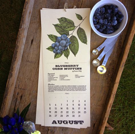 Harvest Calendar on Behance