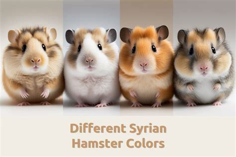 Walkthrough Different Syrian Hamster Colors