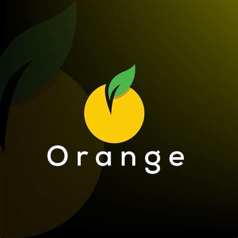 Premium Vector | Modern orange logo design template for your business