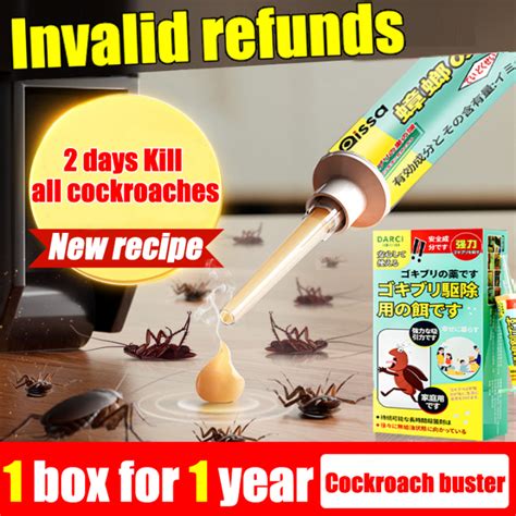 Destroy a litter of cockroaches Cockroach Killing Bait Pesticide Powder ...