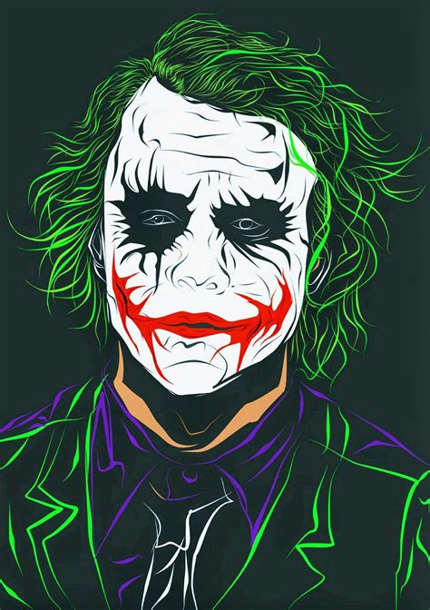 Joker Wallpaper Heath Ledger