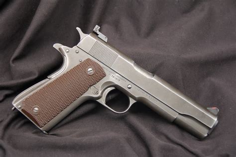 Custom Target Colt 1911-A1 -- WWII Remington Rand .45 ACP Pistol - C&R OK | Lock, Stock & Barrel ...