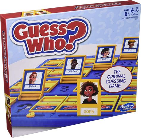 Guess Who? Game Original Guessing Game For Kids Ages And Up For Players | ubicaciondepersonas ...