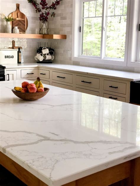 15 Affordable Quartz Countertops that Look Like Marble | Replacing kitchen countertops, Quartz ...