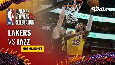 LA Lakers vs Utah Jazz - Highlights | NBA Regular Season 2023/24 | Vidio